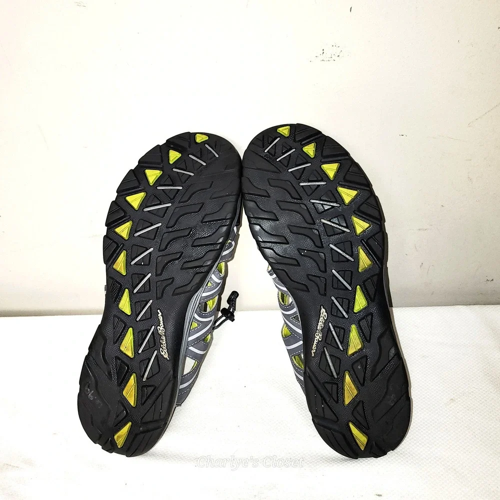 Eddie Bauer Trail Hiking Sandal 14 Bungee Laced Closed Toe Casual Walking Travel